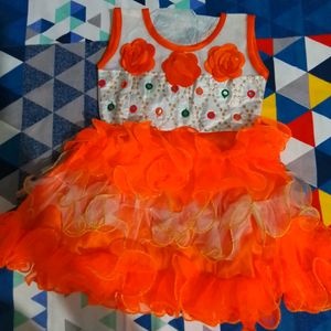 New Baby Girl Frock💖🧡