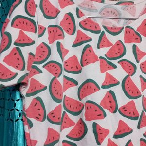 Aesthetic Watermelon T Shirt For Women