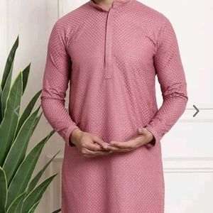 Peach Kurta