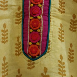 Chanderi Silk Kurti