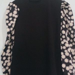 Floral print dress for women.