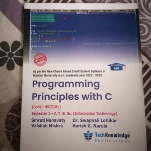 Programming Principles With C