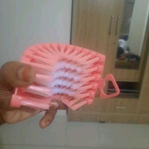 Flexible Plastic Cleaning Brush(pack Of 2 Pc)