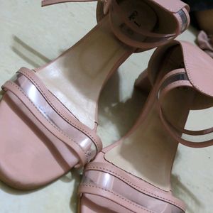 Light Pink Heal Sandals