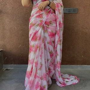 Floral Saree