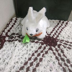 Carrot Eating Rabbit Very Soft Toys