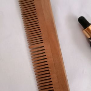 Neem Wooden Comb & Hair Oil