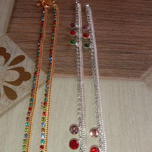 These Are 2 Sets Of Anklets(Payal) Absolute New