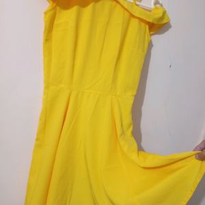 Yellow One Piece Dress