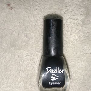 Dazzler Eyeliner Black With Plastic Comb