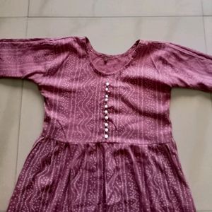 Women's Purple Kurtas