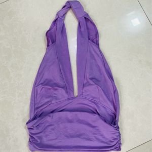 H&M Lilac Halter Neck