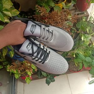 Nike Grey Sneakers First Copy 7a Quality With Box