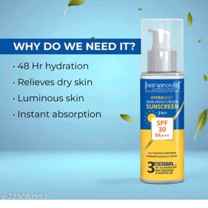 Moisturizer+Sunscreen 2in 1 Spf30 Pa+++