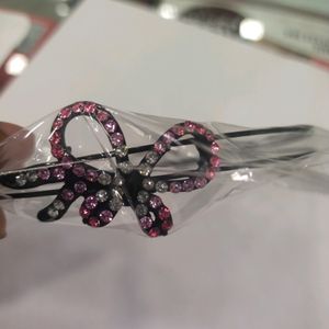 Bow American Diamond Hairband