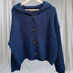 Navyblue Hooded Sweater