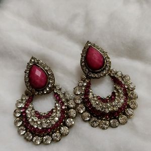 Pink Earrings