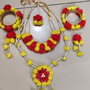 Bridal Haldi Jewellery