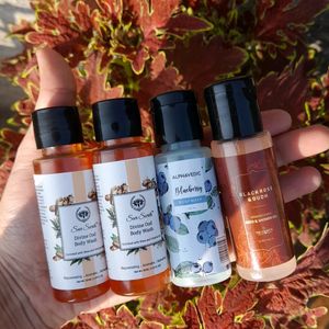 Combo Of 4 Body Washes (120ml)