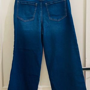 ONLY Blue Flared High-Rise Jeans for Women