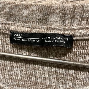 Zara Oversized Sweater Dress Free Size