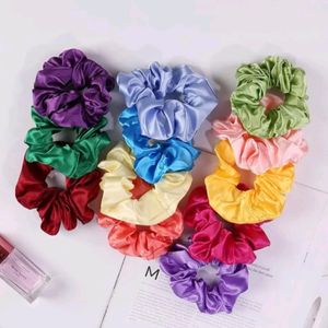 Trending Satin Scrunchies For Women