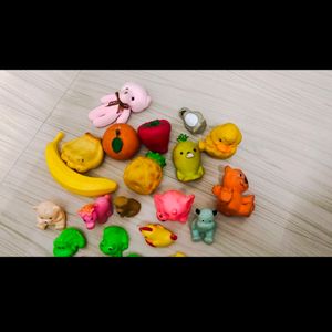 21 Mix Fruit Vegetable Chuchu Toys