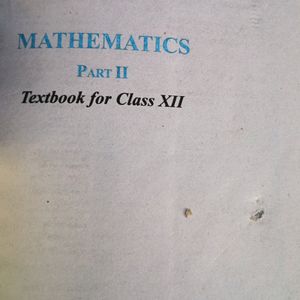 For 12 Th Maths