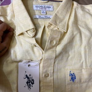 New US POLO Cotton shirt