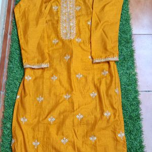 Beautiful Chanderi Silk Kurti