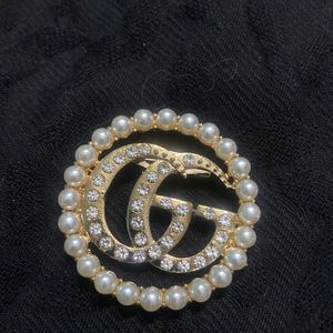 GUCCI GG STONE STUDDED BROACH