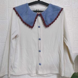 Price Drop Peter Pan Collar Tops