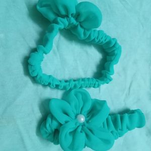 10 Pices Flower Hairbands