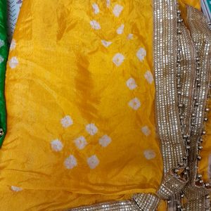 Bandhej Silk Dupatta 2pc