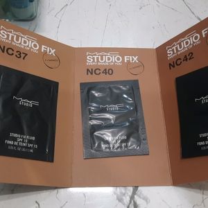 Mac Studio Fix Foundation Samples