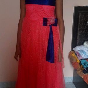 Long Sleeveless Gown