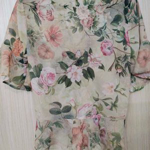 Floral Sheer Top