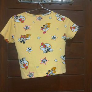 Mickey Mouse Crop Top