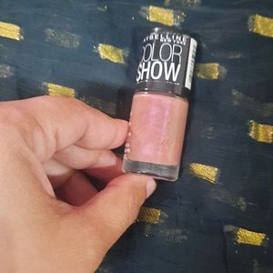 Maybelline Chrome Pink Nail Paint