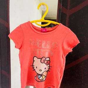 2Baby Top combo Pink& Orange