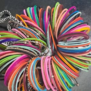 Bunch Of Colorful Bangles