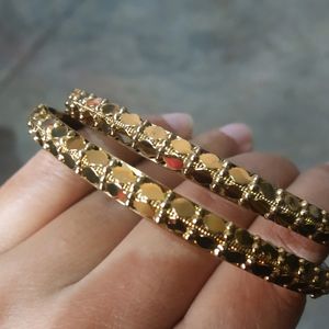 1 Bracelet & 2 Pair Bangles