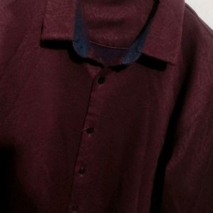 Mauve Color Winter Shirt For Boy & Men 40 Chest