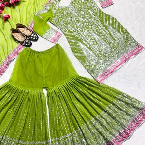 New Standard Pakistani Poshaq Dresses Inpoted Part