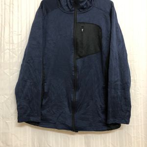 Blue Long Zop Jacket