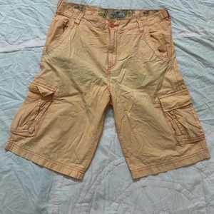 Zara Cotton Cargo Shorts For Boys