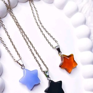 Star Necklace Set Of Two