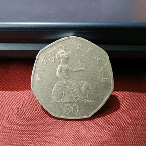 50 Pence Coin 1997 United Kingdom, Collectable🪙