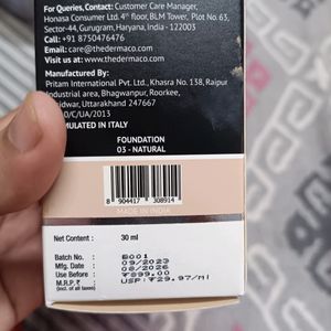 Dermaco Full Coverage Foundation