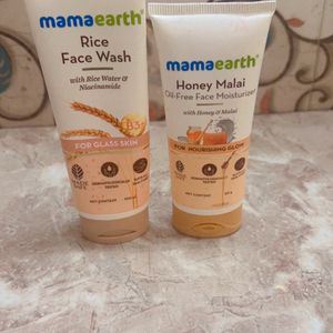 Mamaearth Malai Moisturiser/ Face Wash